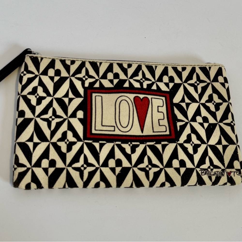Brighton Love Canvas Pouch
